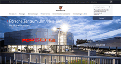 Desktop Screenshot of porsche-ulm.de